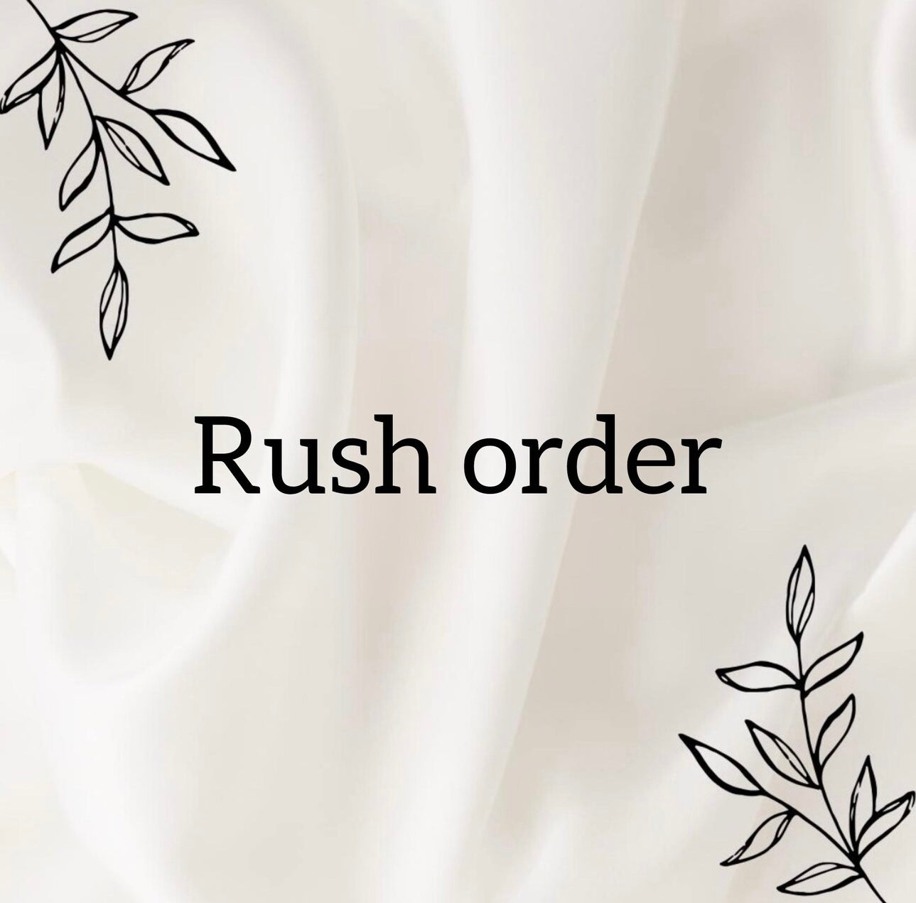 Rush Order Service