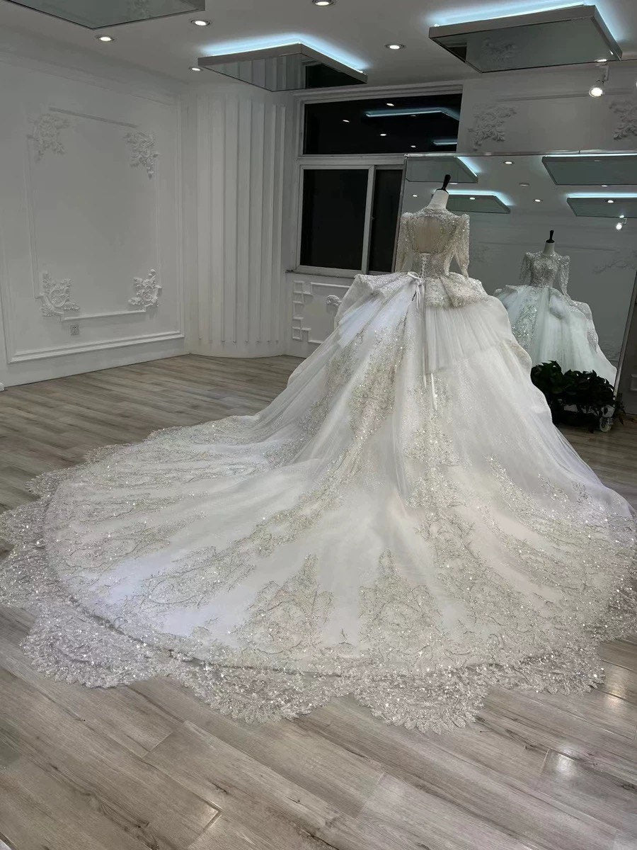 White Fairy A-line Tulle Bridal Wedding Dress, Customizable Prom Party Ball Gown, Romantic Boho Lolita Princess Sweetheart