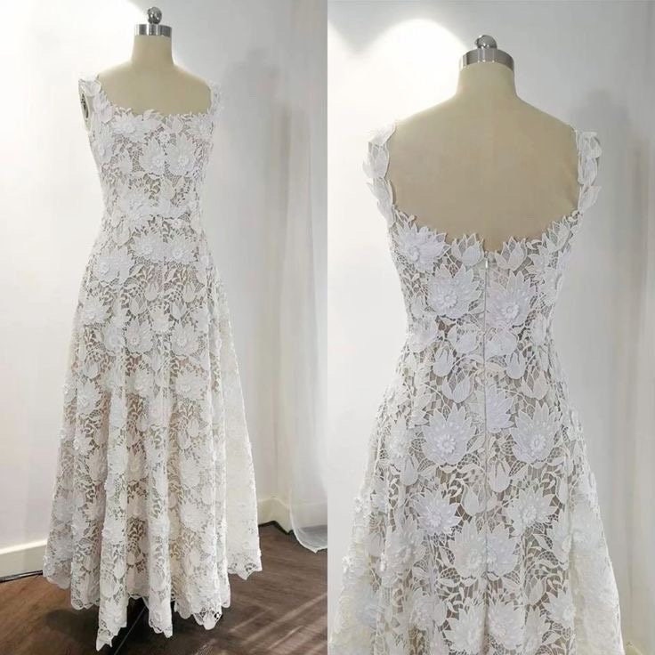 Naomi | Unique Lace Embroidered Midi Wedding Bridal Dresses, Courthouse Civil Reception Elopement Dress, Engagement Bridal Shower Rehearsal Gown Naomi | Unique Lace Embroidered Midi Wedding Bridal Dresses, Courthouse Civil Reception Elopement Dress, Engagement Bridal Shower Rehearsal Gown