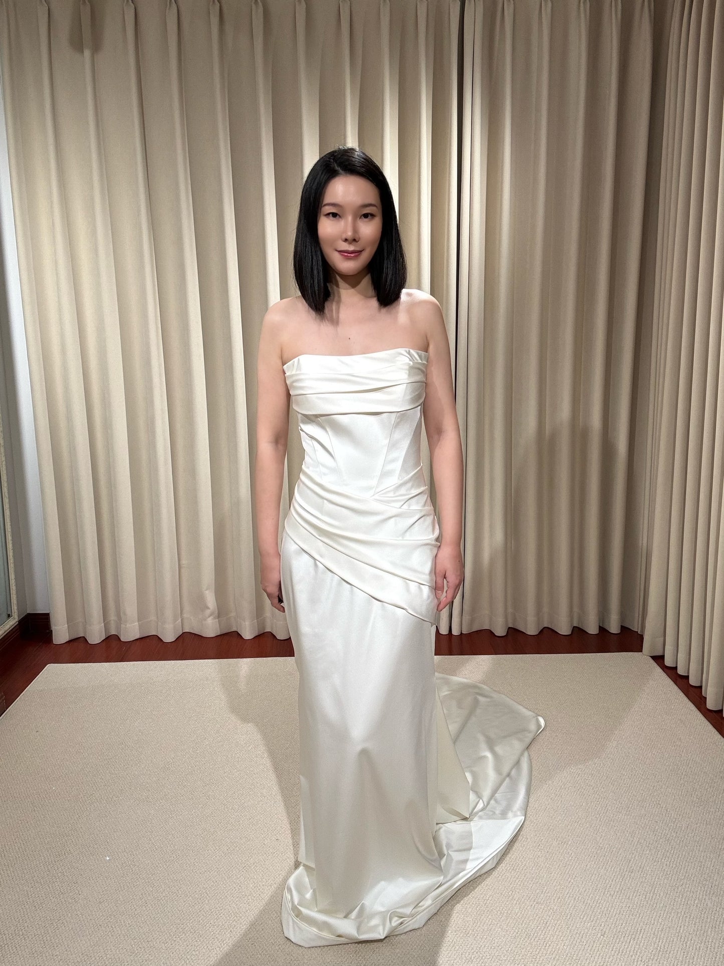 Lakhia｜Satin Corset Mermaid Wedding Dress