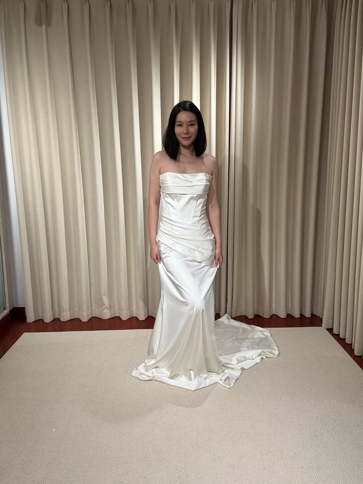 Lakhia｜Satin Corset Mermaid Wedding Dress