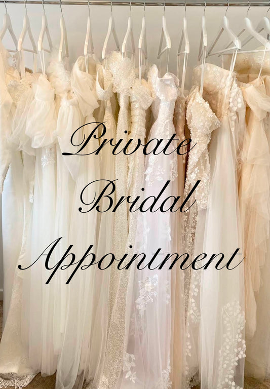 Private Bridal Appointment