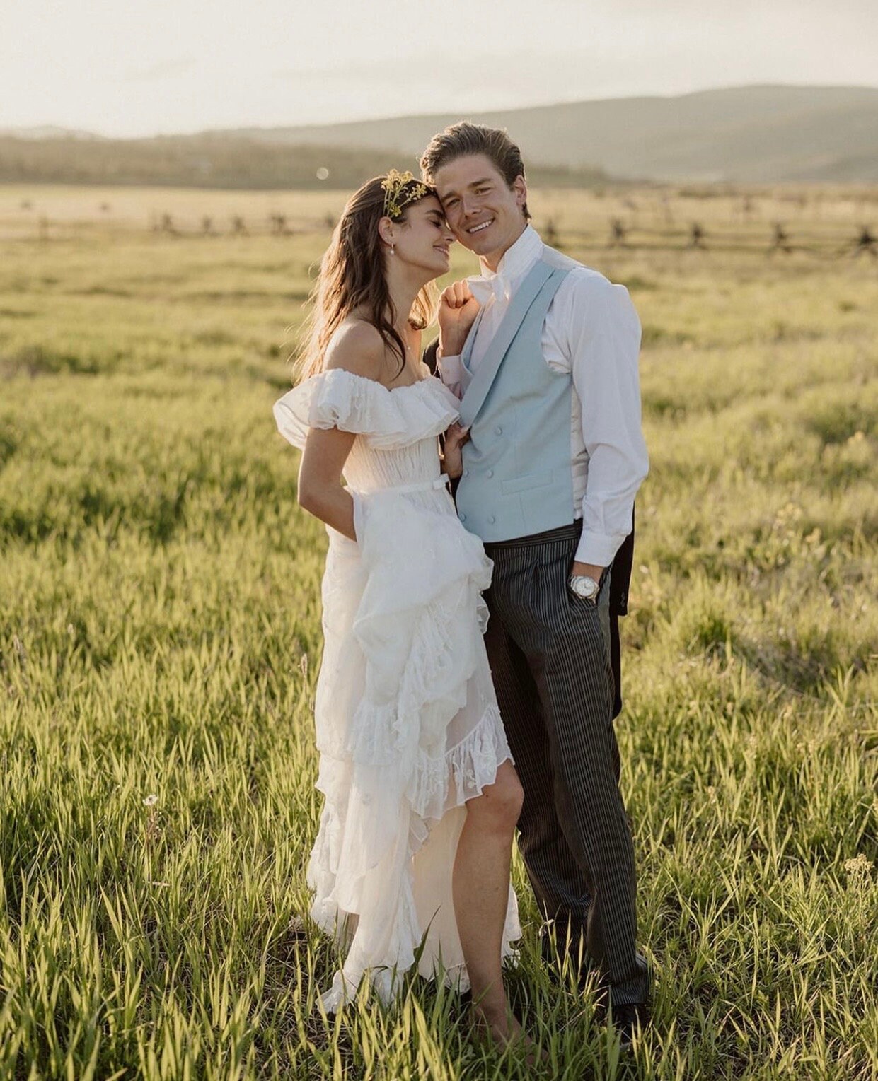 Taylor Hill Inspired Off Shoulder Lace Wedding Bridal Dress, Custom Unique A-Line Party Gown, Fairy Boho Reception Dress, Courthouse Wedding