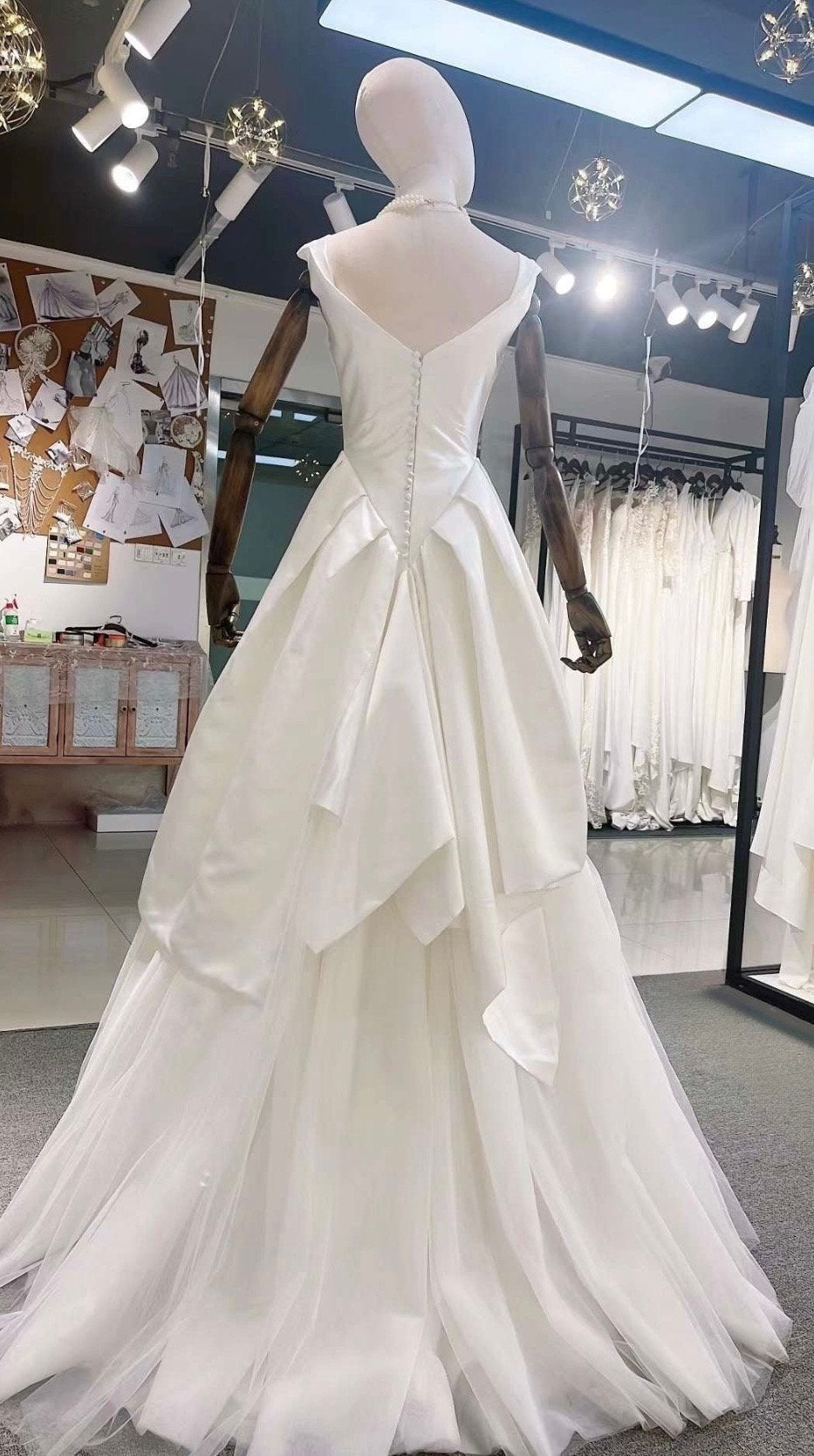 Minimalist short wedding dress, White satin dress, Rehearsal dinner dr Shindig Threads Minimalist short wedding dress, White satin dress, Rehearsal dinner dr Shindig Threads