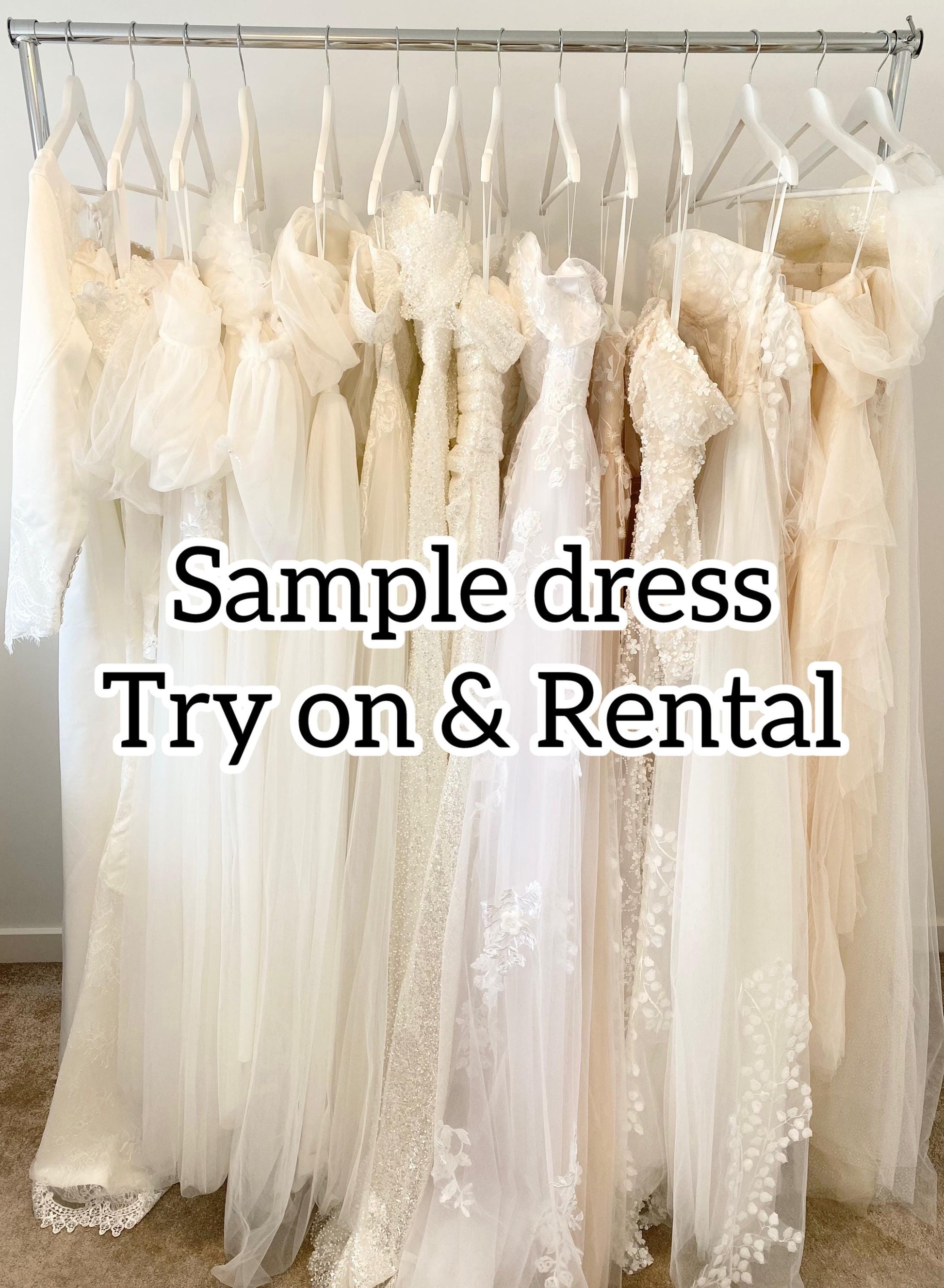 Sample Dress Try-on & Rental Service