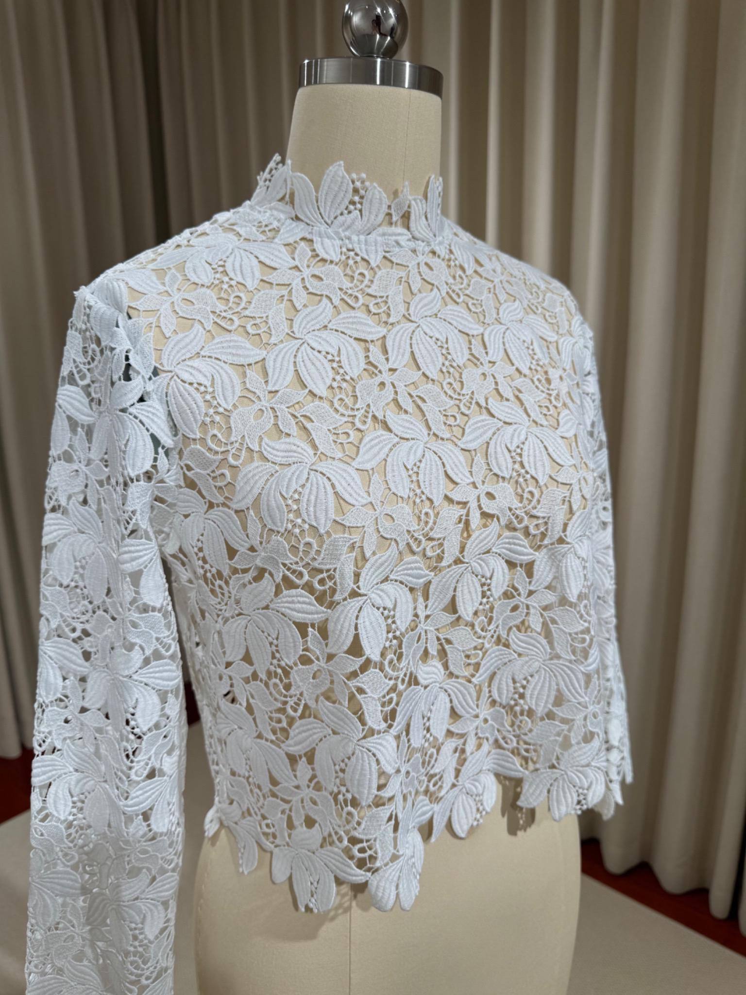 Lace Wedding Bridal Top