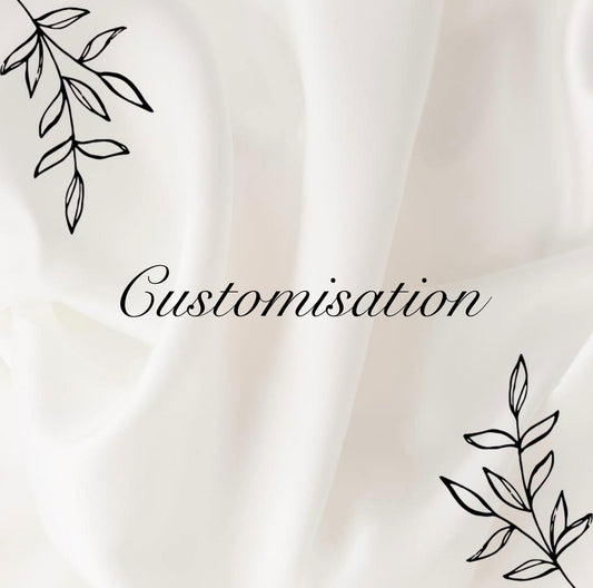 Custom Order Request: Contact for Pricing