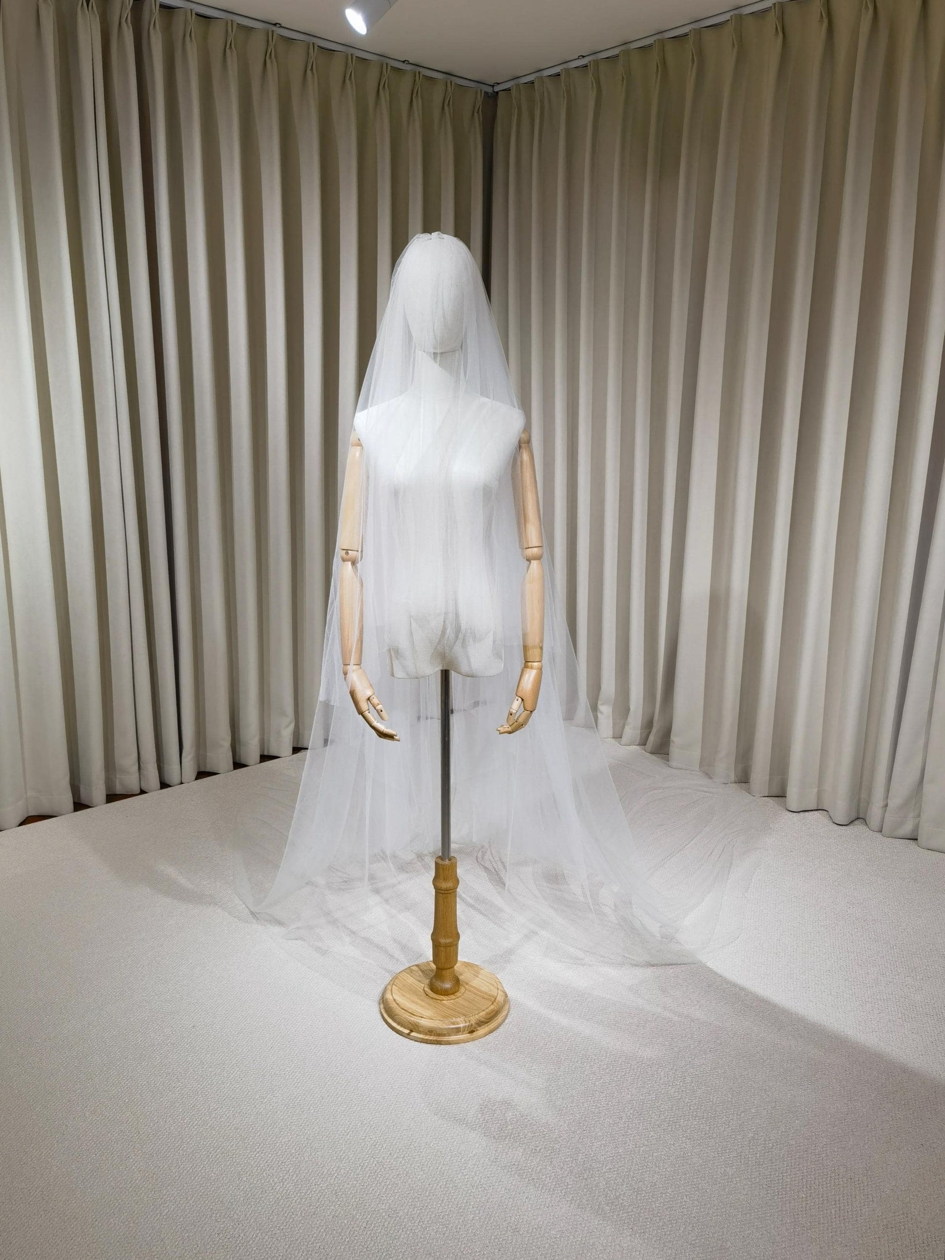2 Tier High Resolution Soft Tulle Wedding Veil
