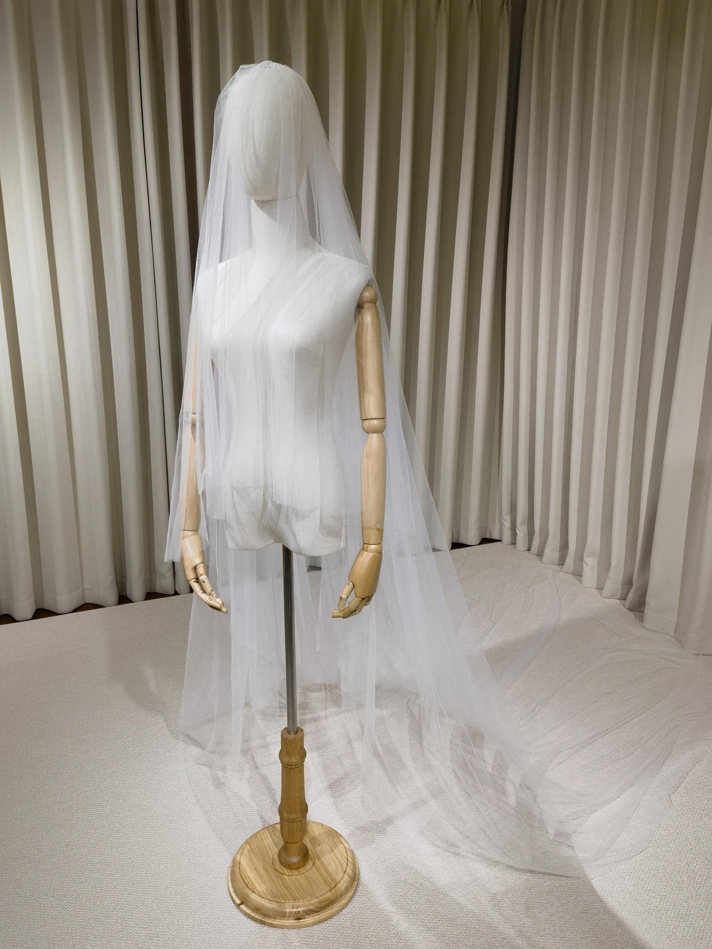 2 Tier High Resolution Soft Tulle Wedding Veil