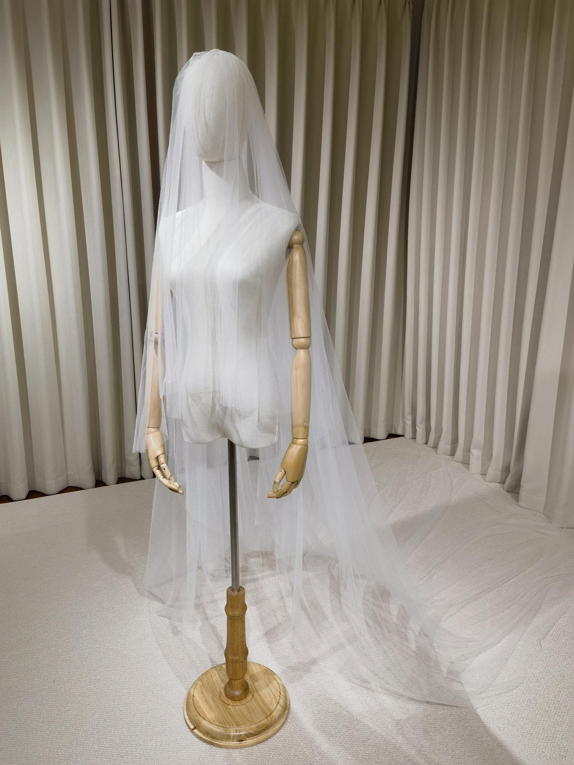 2 Tier High Resolution Soft Tulle Wedding Veil