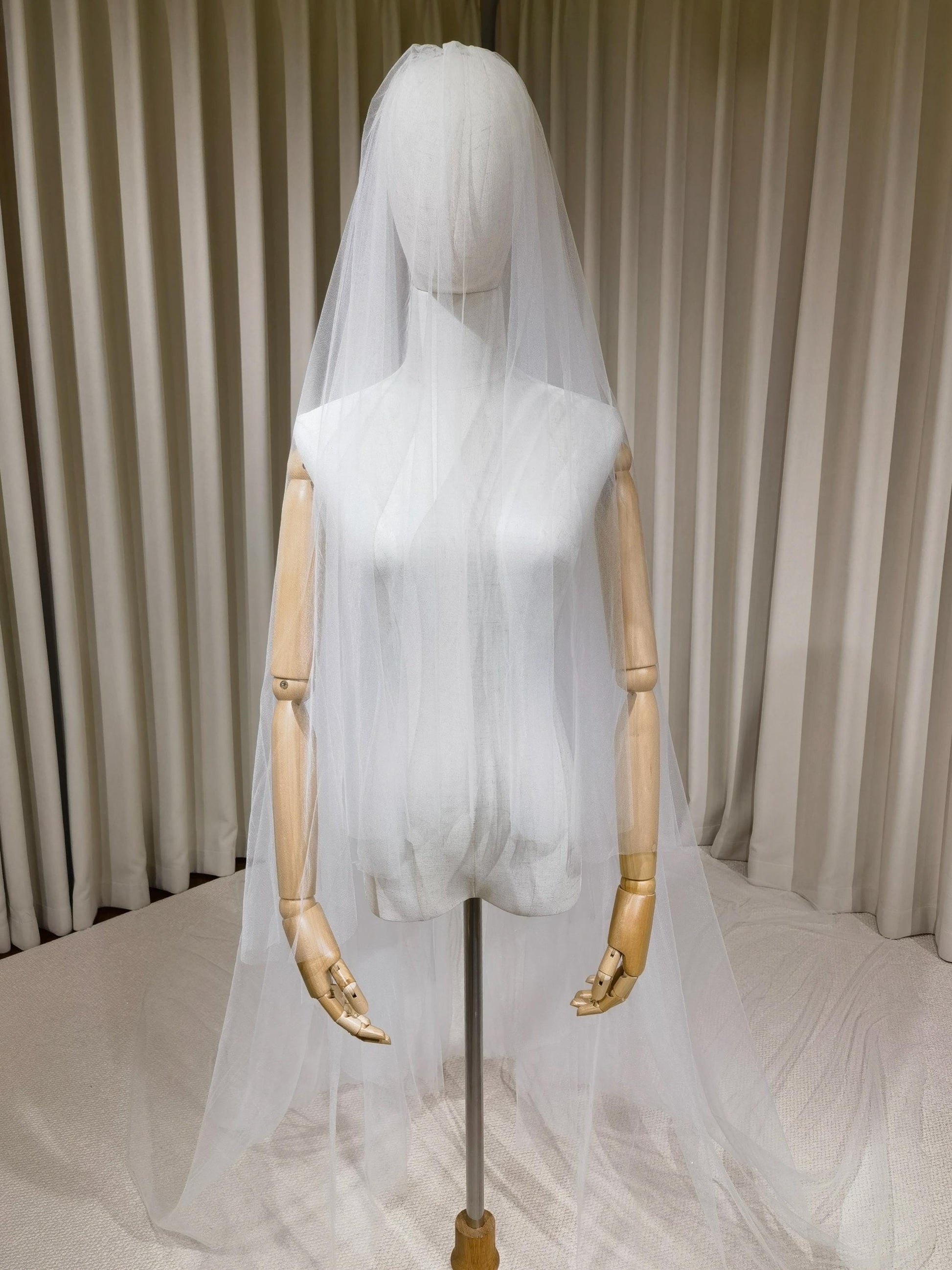 2 Tier High Resolution Soft Tulle Wedding Veil