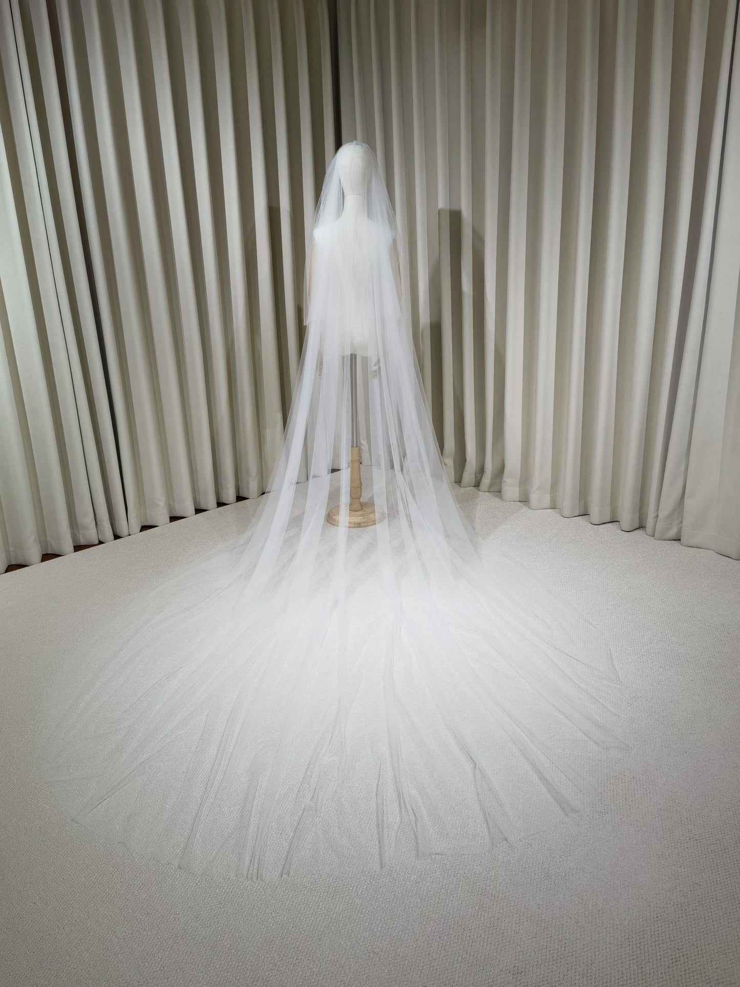 2 Tier High Resolution Soft Tulle Wedding Veil