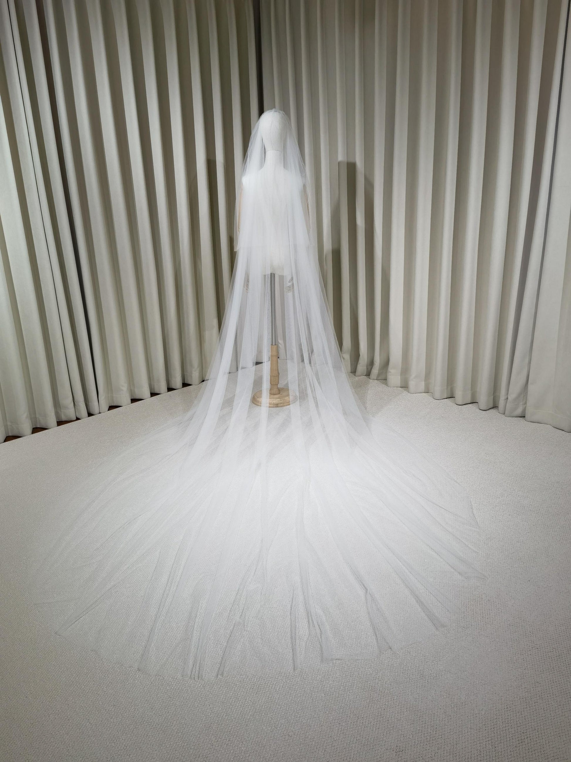 2 Tier High Resolution Soft Tulle Wedding Veil