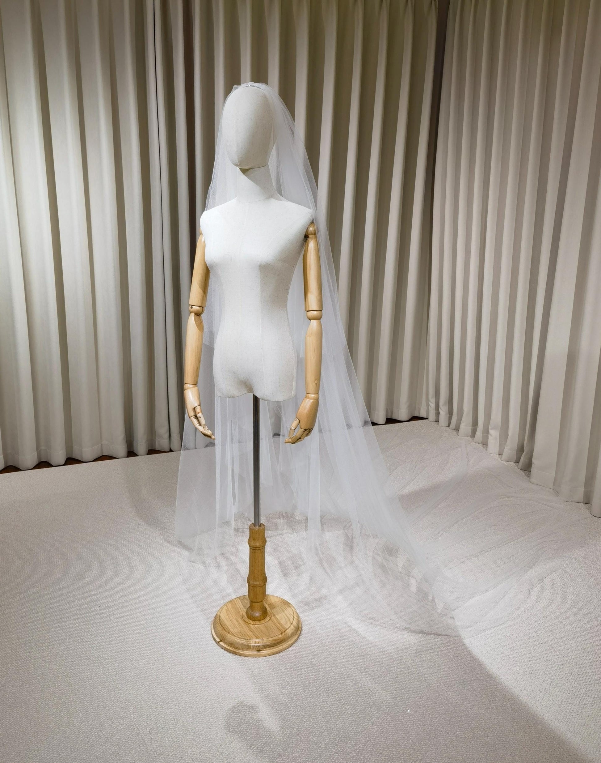 2 Tier High Resolution Soft Tulle Wedding Veil